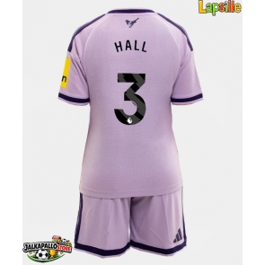Newcastle United Lewis Hall #3 Kolmaspaita Lapsille 2026-27 Lyhythihainen (+ shortsit)
